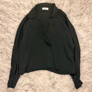 Babaton ‘Martin’ Blouse - Deep Green